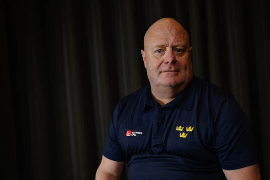 Team manager Christer Siik poses for a portrait