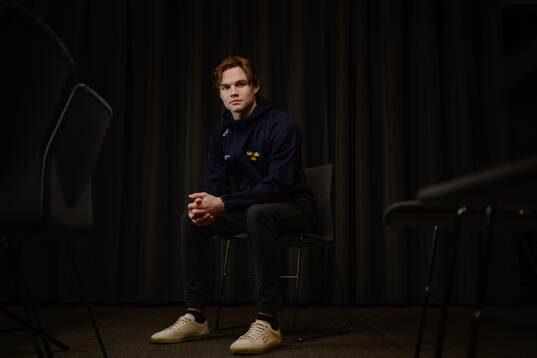 Axel Sandin-Pellikka poses for a portrait