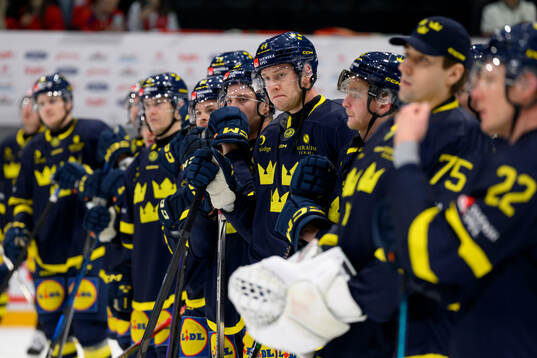 Victor Ejdsell of Sweden looks dejected