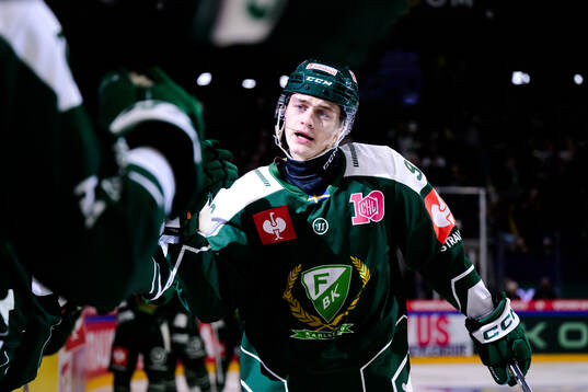 Lucas Forsell celebrates
