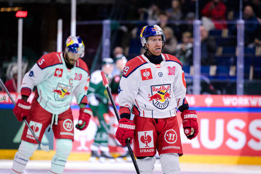 Chay Genoway of EC Red Bull Salzburg looks dejected