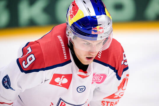 Philipp Krening of EC Red Bull Salzburg looks dejected