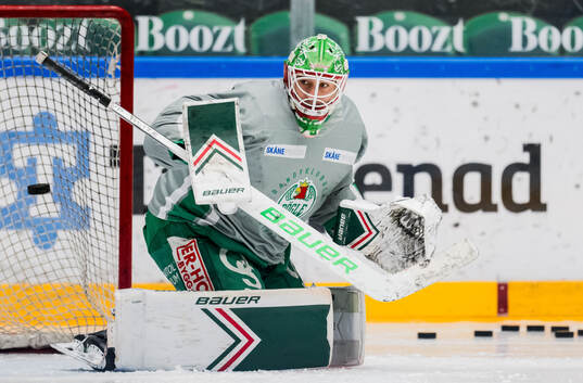 Rögles målvakt Arvid Holm