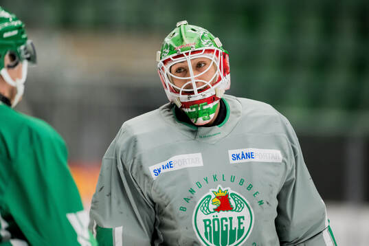 Rögles målvakt Arvid Holm