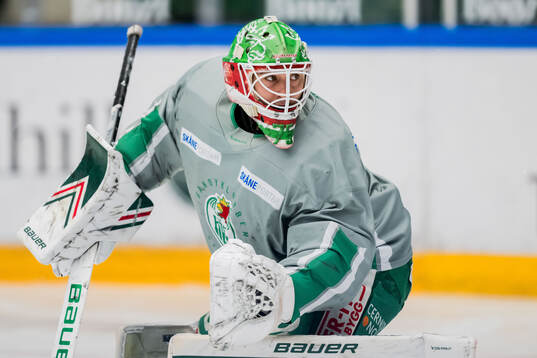 Rögles målvakt Arvid Holm
