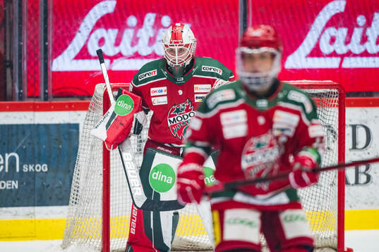 Modos målvakt Andrea Brändli