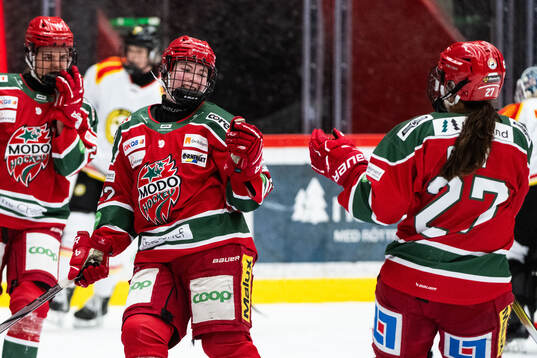 Bläddra bland fler bilder av Ishockey, SDHL, Modo - Brynäs