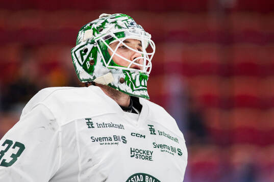 Färjestads målvakt Maxime Lagacé