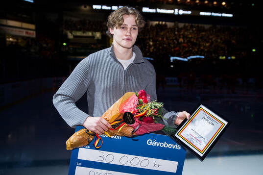 Brynäs J20-spelare Oscar Westman tilldelas Tigerstipendiet