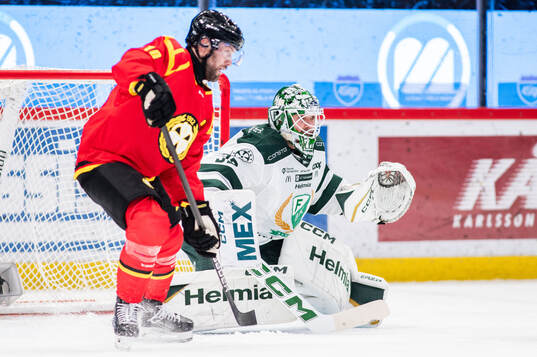 Färjestads målvakt Maxime Lagacé