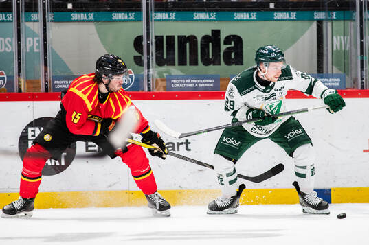 Brynäs Charles-Édouard D'astous och Färjestads Oskar