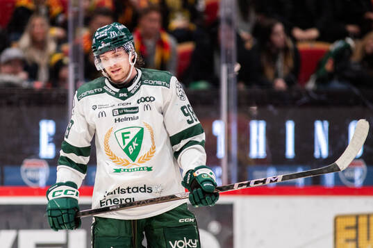 Färjestads Marian Studenic deppar