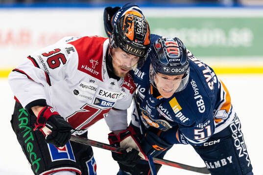 Örebros Emil Larsson och Växjös Emil Sylvegård