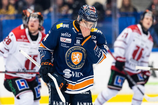 Växjös Eric Martinsson deppar
