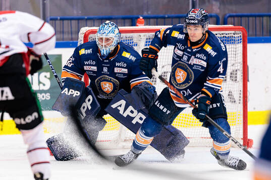 Växjös målvakt Emil Larmi