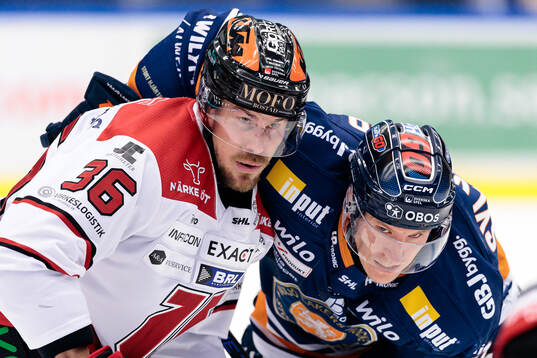 Örebros Emil Larsson och Växjös Emil Sylvegård