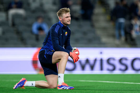 Goalkeeper Jacob Rinne of Djurgården