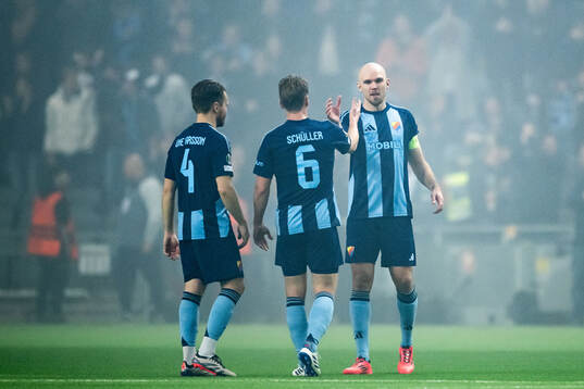Jacob Larsson, Rasmus Schuller and Marcus Danielson of