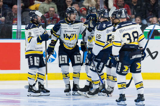 HV71s Radan Lenc jublar