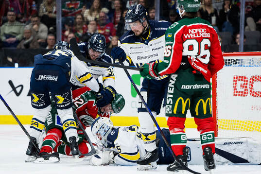 HV71s målvakt målvakt Olof Glifford