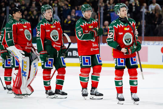 Frölundas spelare deppar