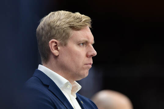 HV71s tränare Anton Blomqvist
