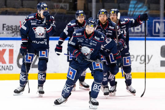 Linköpings Christoffer Ehn jublar