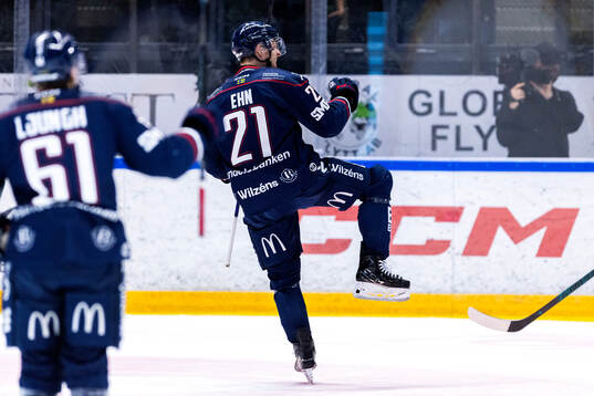 Linköpings Christoffer Ehn jublar