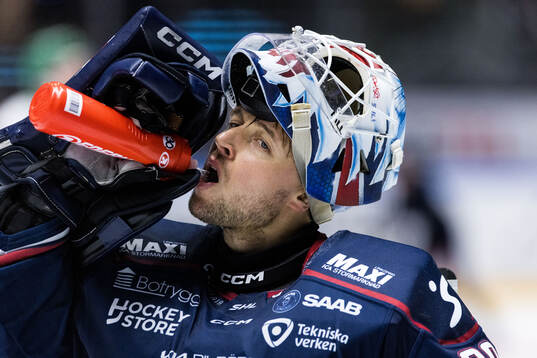 Linköpings målvakt Christian Heljanko