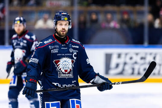 Linköpings Oscar Fantenberg deppar