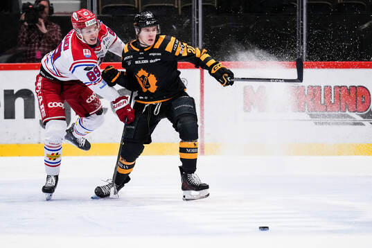 Timrås Oliver Kapanen och Skellefteås Michael