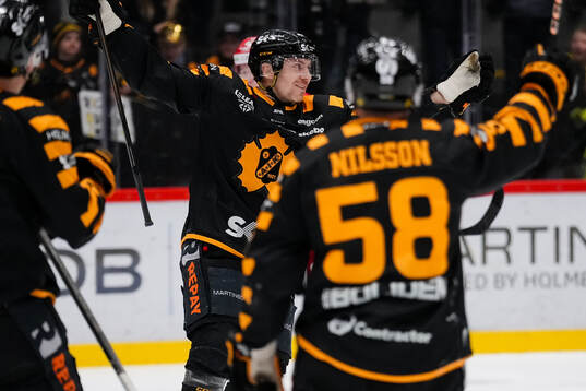 Skellefteås Pär Lindholm jublar
