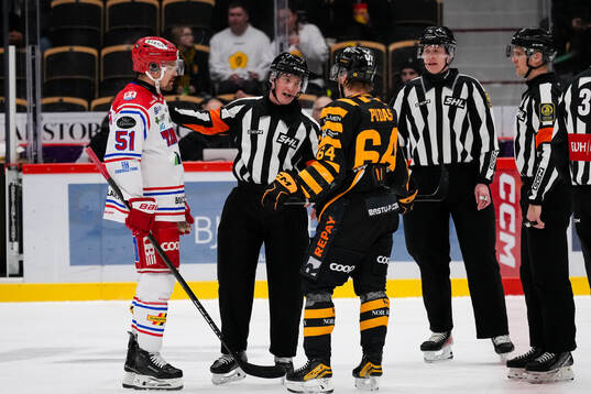 Timrås Anton Lander och Skellefteås Jonathan Pudas