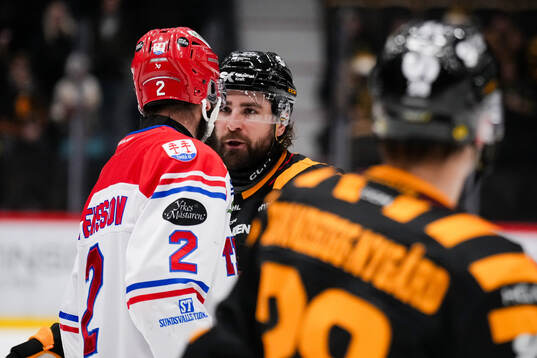 Timrås Per Svensson och Skellefteås Luke Witkowski