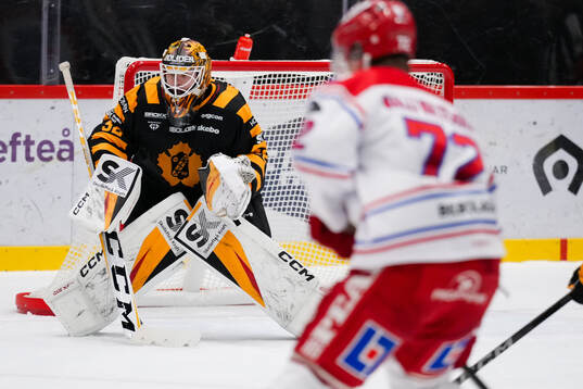 Skellefteås målvakt Linus Söderström