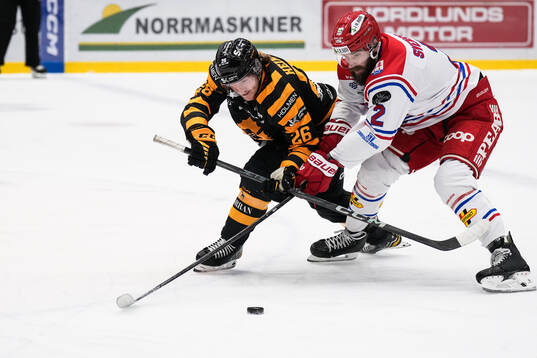 Skellefteås Anton Heikkinen och Timrås Per Svensson