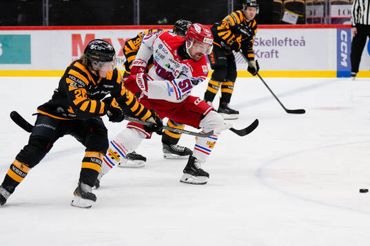 Skellefteås Anton Heikkinen och Timrås Anton Lander