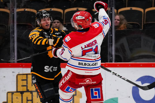 Skellefteås Rickard Hugg och Timrås Anton Lander
