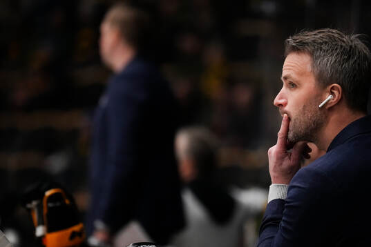 Skellefteås assisterande tränare Pontus Petterström