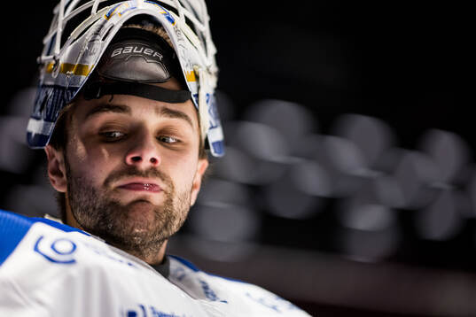 Leksands målvakt Jakob Hellsten