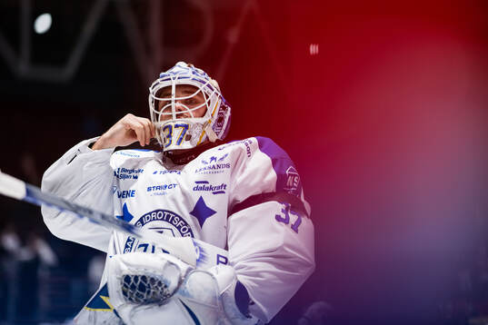 Leksands målvakt Jakob Hellsten