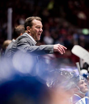 Leksands tränare Charles Berglund