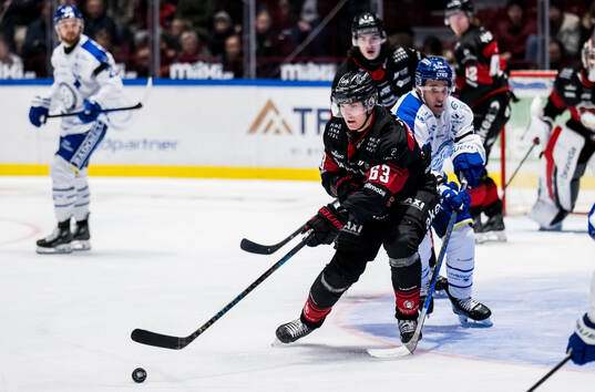 Malmö Redhawks Fredrik Händemark och Leksands Max