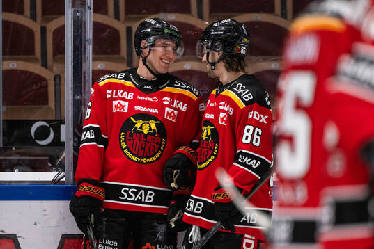 Luleås Anton Levtchi och Mathias Bromé