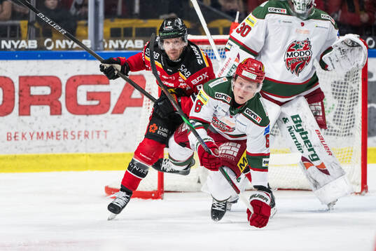 Luleås Brian O'neil och Modos Paul Ladue