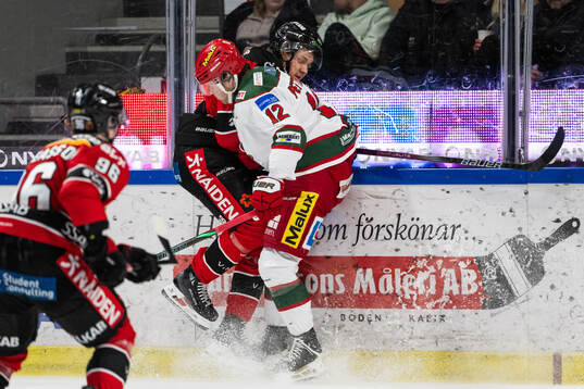 Luleås Marcus Hardegård och Modos Oscar Pettersson