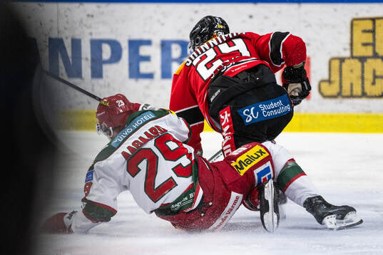 Modos Mikkel Aagaard och Luleås Brendan Shinnimin