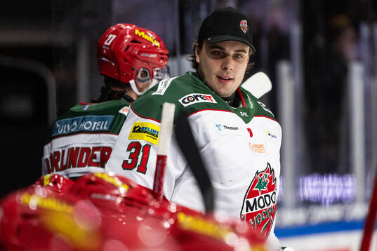 Modos målvakt Olle Eriksson Ek
