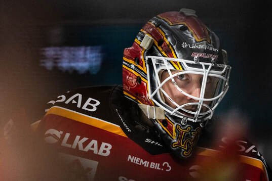 Luleås målvakt Joel Lassinantti