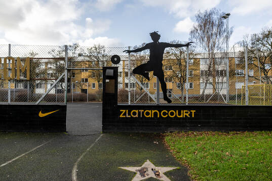 Zlatancourt på Rosengård